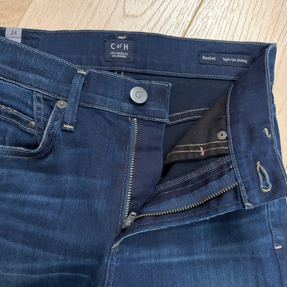Citizens of Humanity Rocket High Rise Skinny Jeans, sz 24 - Picture 8 of 13